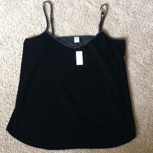 NWT 🖤Velvet Tank Top